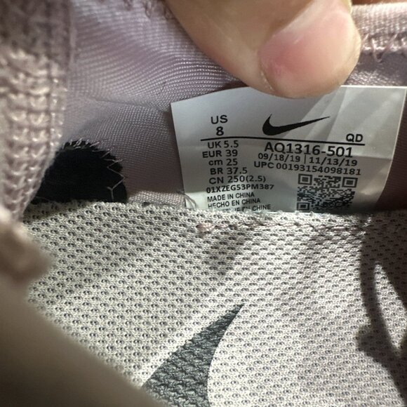 Nike Free RN 5.0 Women's Size 8 Running Shoes Pink Gold Black AQ1316-501 - Picture 9 of 10